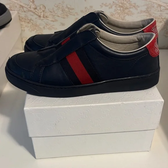 Gucci Boys Sneakers - Navy - Picture 4 of 7